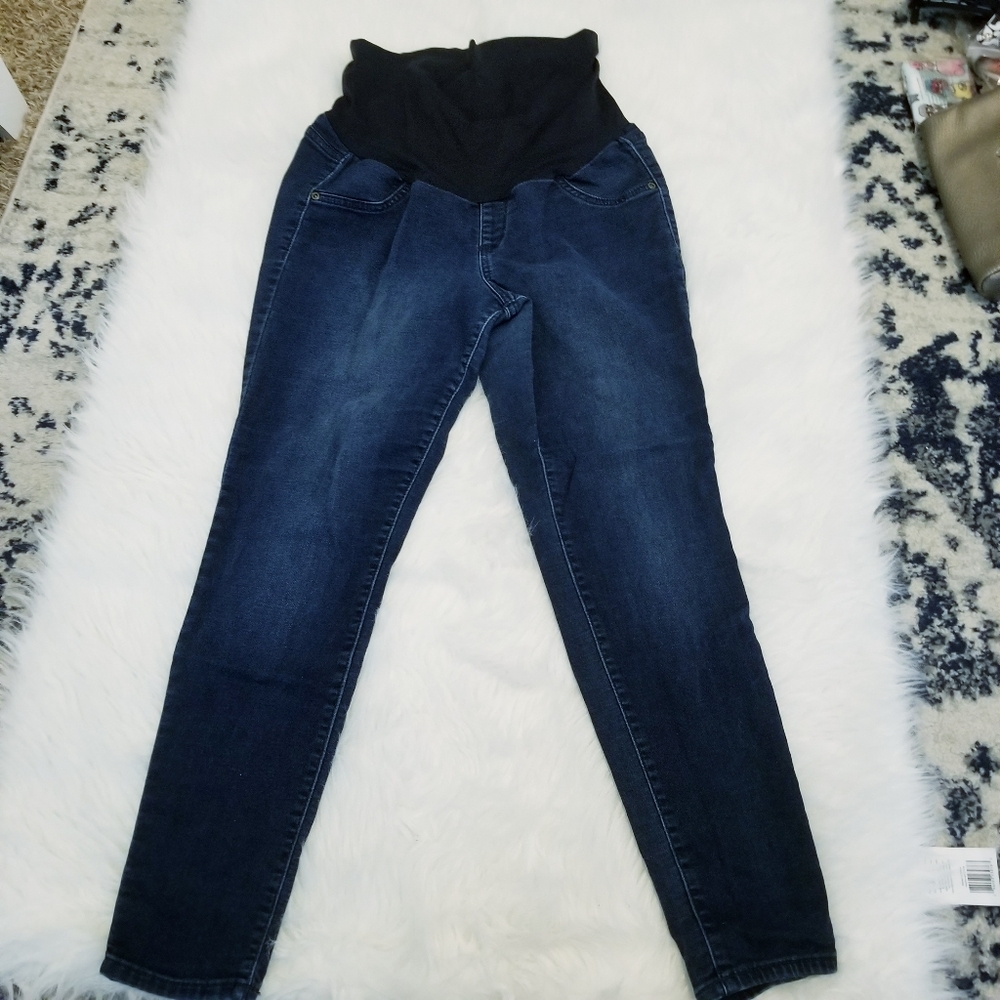 A. Glow maternity jeans jeggings size 12